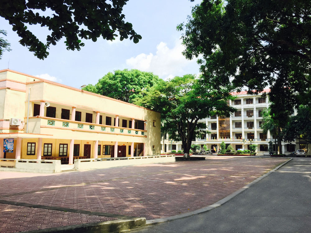 Cơ sở vật chất của Trường Đại học Công nghiệp Quảng Ninh ngày càng khang trang, hiện đại