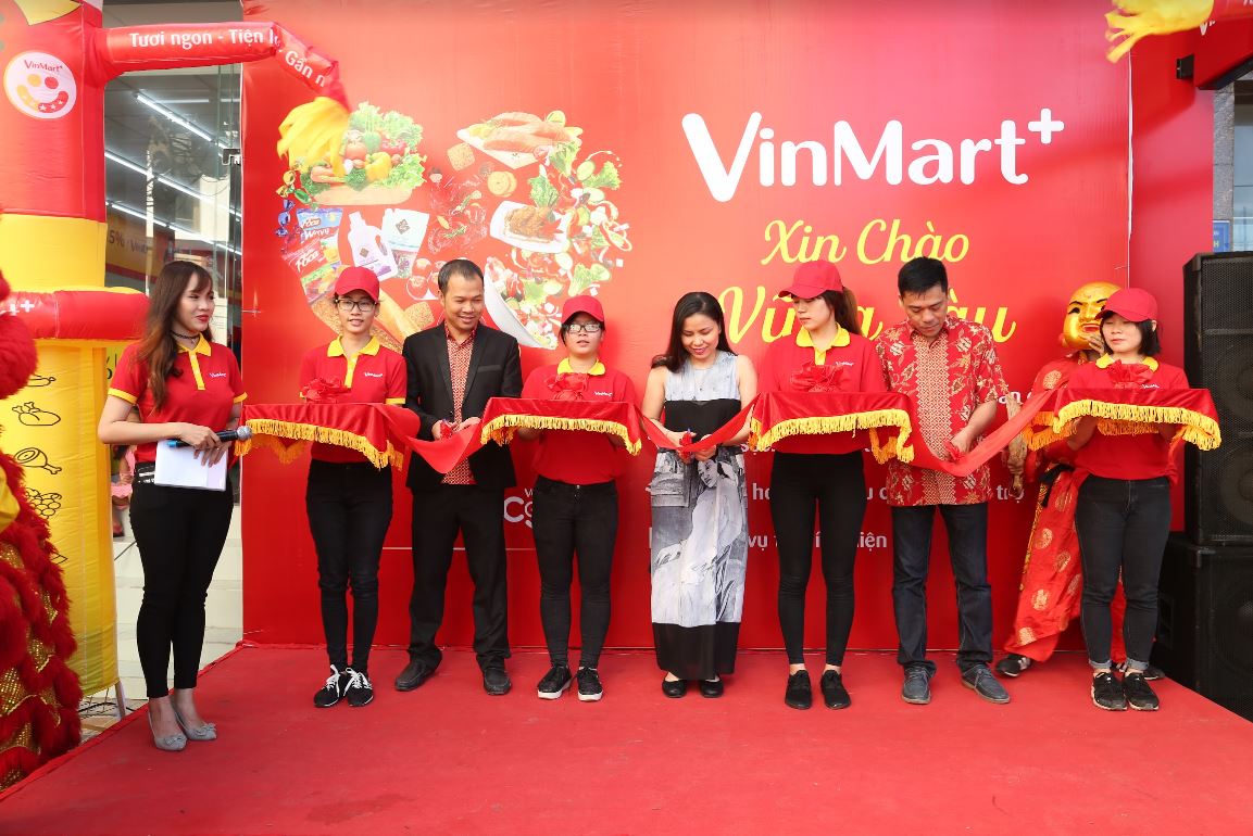 Hơn 100 cửa hàng VinMart+ khai trương trong tháng 12.2017