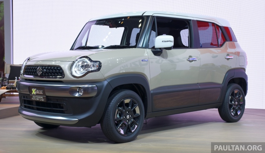 Suzuki XBEE có tính cơ động cao của dòng xe SUV, cùng không gian nội thất rộng rãi tương tự như một chiếc wagon. (Ảnh: Paultan.org)