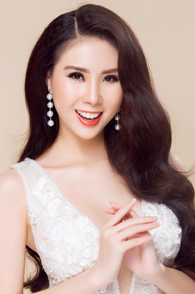 Hoa hậu Văn hóa Thế giới năm 2017 Trần Ngọc Trâm.