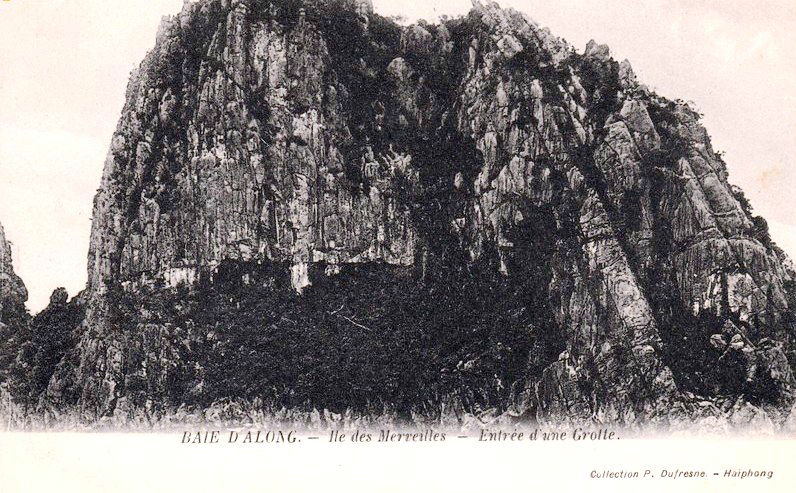 Lối vào một hang động - P. Dufresne chụp 1908