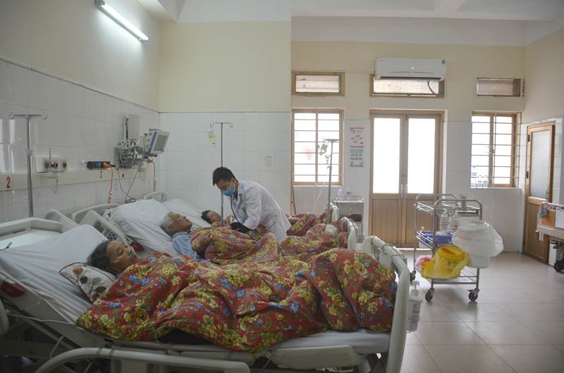 Phòng bệnh đảm bảo ấm áp tại Bệnh viện Đa khoa tỉnh