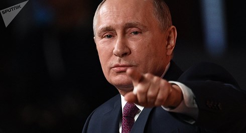 Tổng thống Nga Putin. Ảnh: Sputnik