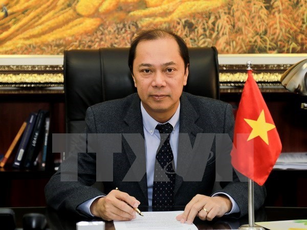 Thứ trưởng Bộ Ngoại giao Nguyễn Quốc Dũng. (Ảnh: TTXVN)
