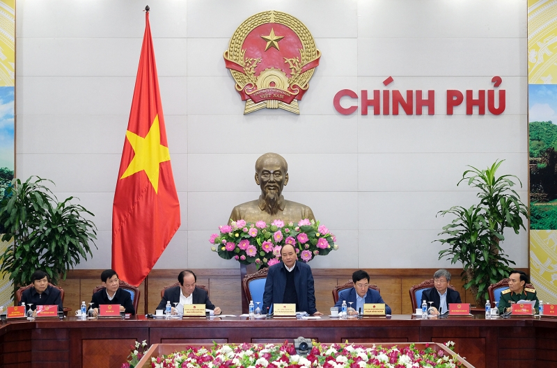 Thủ tướng nhấn mạnh trong năm 2018 tiếp tục thúc đẩy hợp tác song phương Việt Nam – Lào trên các lĩnh vực. Ảnh: VGP/Quang Hiếu