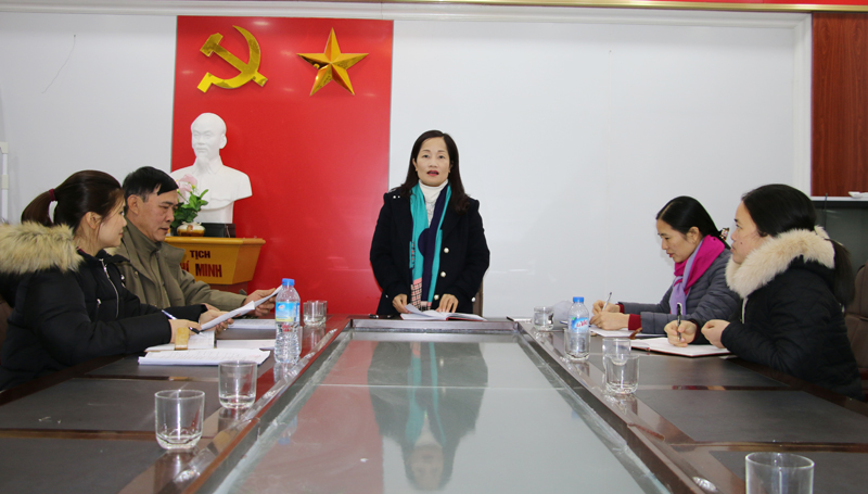 Tiểu ban Văn phòng, Cơ quan khối MTTQ và các đoàn thể CT-XH huyện Ba Chẽ triển khai nhiệm vụ năm 2018.
