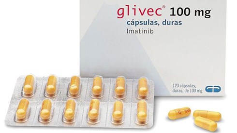 Thuốc Glivec điều trị cho các bệnh nhân ung thư bạch cầu.