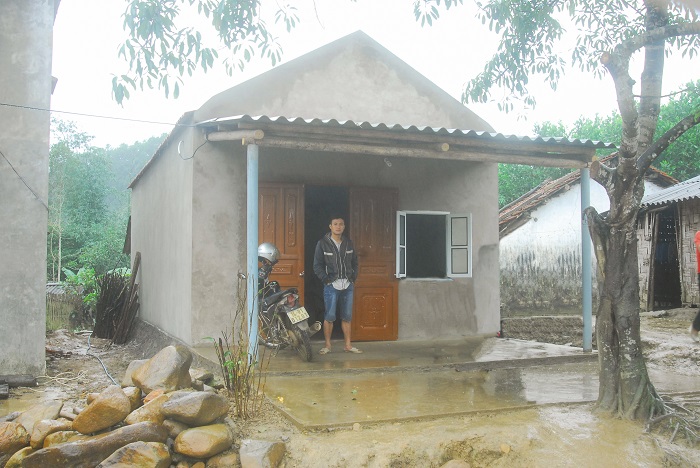 Nhà mới của anh Đặng Văn Thắng, hộ nghèo thôn 4, xã Nam Sơn, huyện Ba Chẽ, được hoàn thiện nhờ nguồn vốn vay ưu đãi của Chương trình 167, giai đoạn 2.