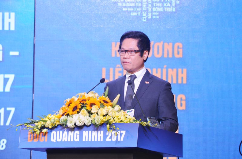 Đồng chí Vũ Tiến Lộc Chủ tịch Phòng Thương mại công nghiệp Việt Nam- VCCI