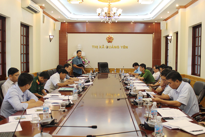 Ban pháp chế HĐND TX Quảng Yên họp thẩm tra các văn bản trình tại kỳ họp thứ 4 - HĐND thị xã khóa XIX