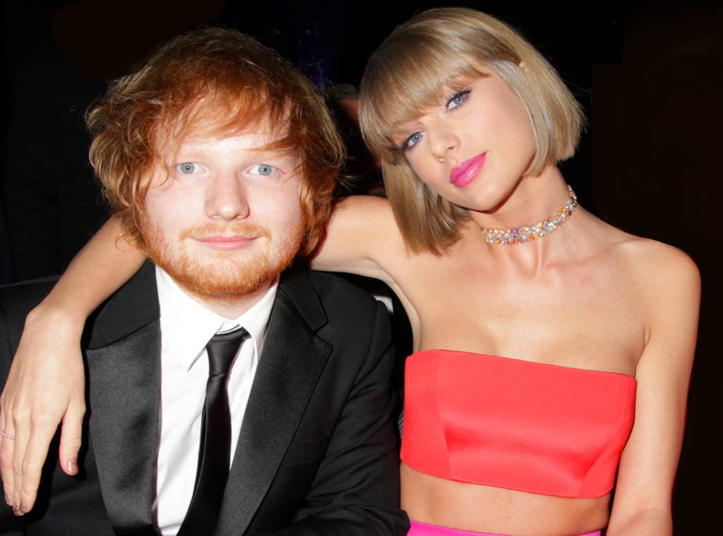  Ed Sheeran xứng đôi với Taylor Swift.
