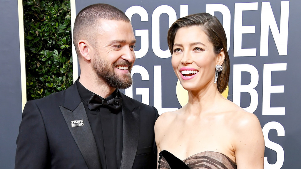  Timberlake chỉ biết... khen vợ nóng bỏng khi người ta kỳ vọng anh phát biểu về phong trào chống lạm dụng tình dục ở Hollywood. Ảnh: US Weekly.