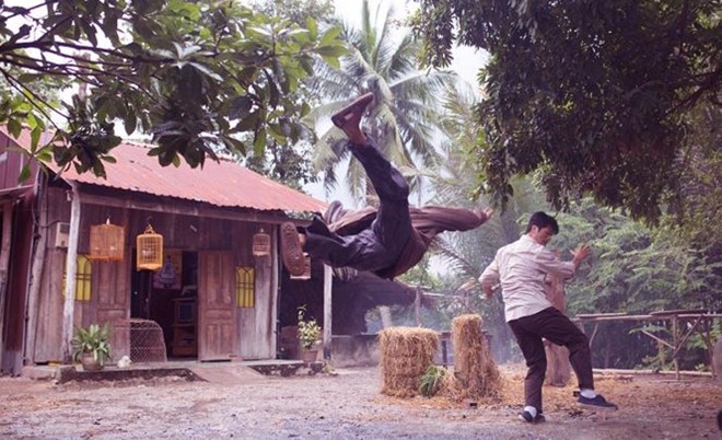 Trong 4 phim hài Việt chiếu Tết, chỉ có “798Mười” pha các cảnh võ thuật, hy vọng đổi được màu phim
