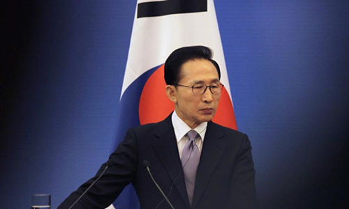 Cựu tổng thống Hàn Quốc Lee Myung-bak. Ảnh: IBT.