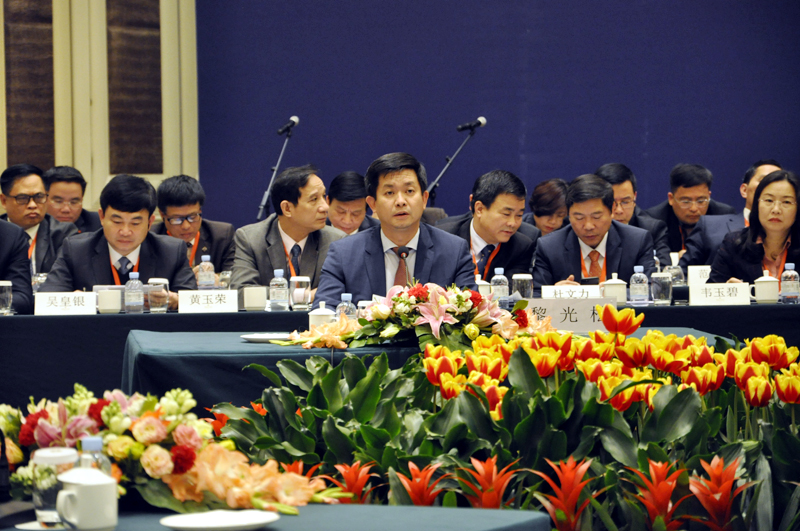 Đồng chí Lê Quang Tùng phát biểu tại hội nghị.