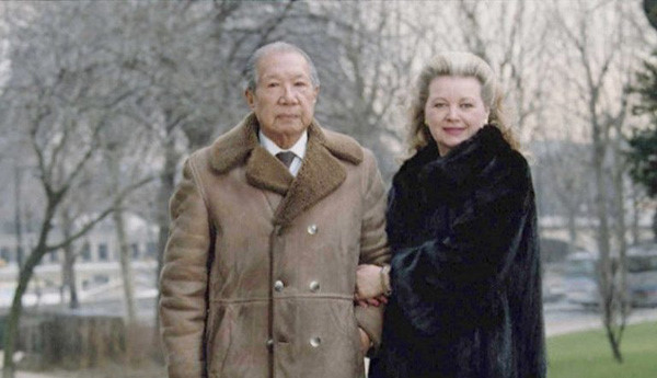 Cựu hoàng Bảo Đại và bà Monique Baudot.