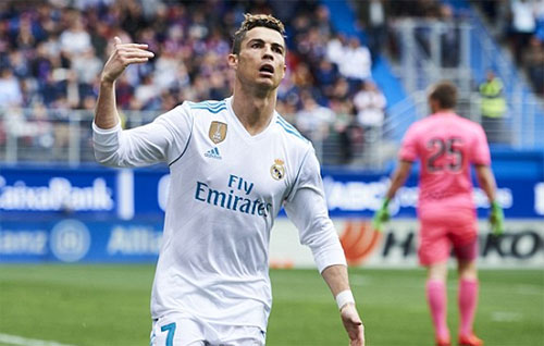 Chuỗi phong độ cao của Ronaldo chưa có dấu hiệu dừng lại. Ảnh: Reuters