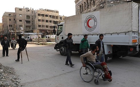 1,5 triệu người Syria bị thương tật vĩnh viễn vì chiến tranh. Ảnh: AFP/Getty Images.