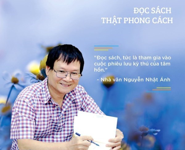 Nhà văn Nguyễn Nhật Ánh. (Ảnh: VICC)