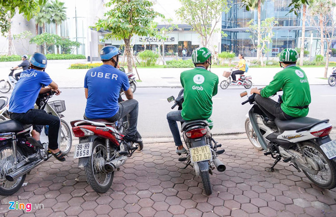Uber vẫn nắm giữ 27,5% cổ phần của Grab tại Đông Nam Á. Ảnh: Quỳnh Trang.