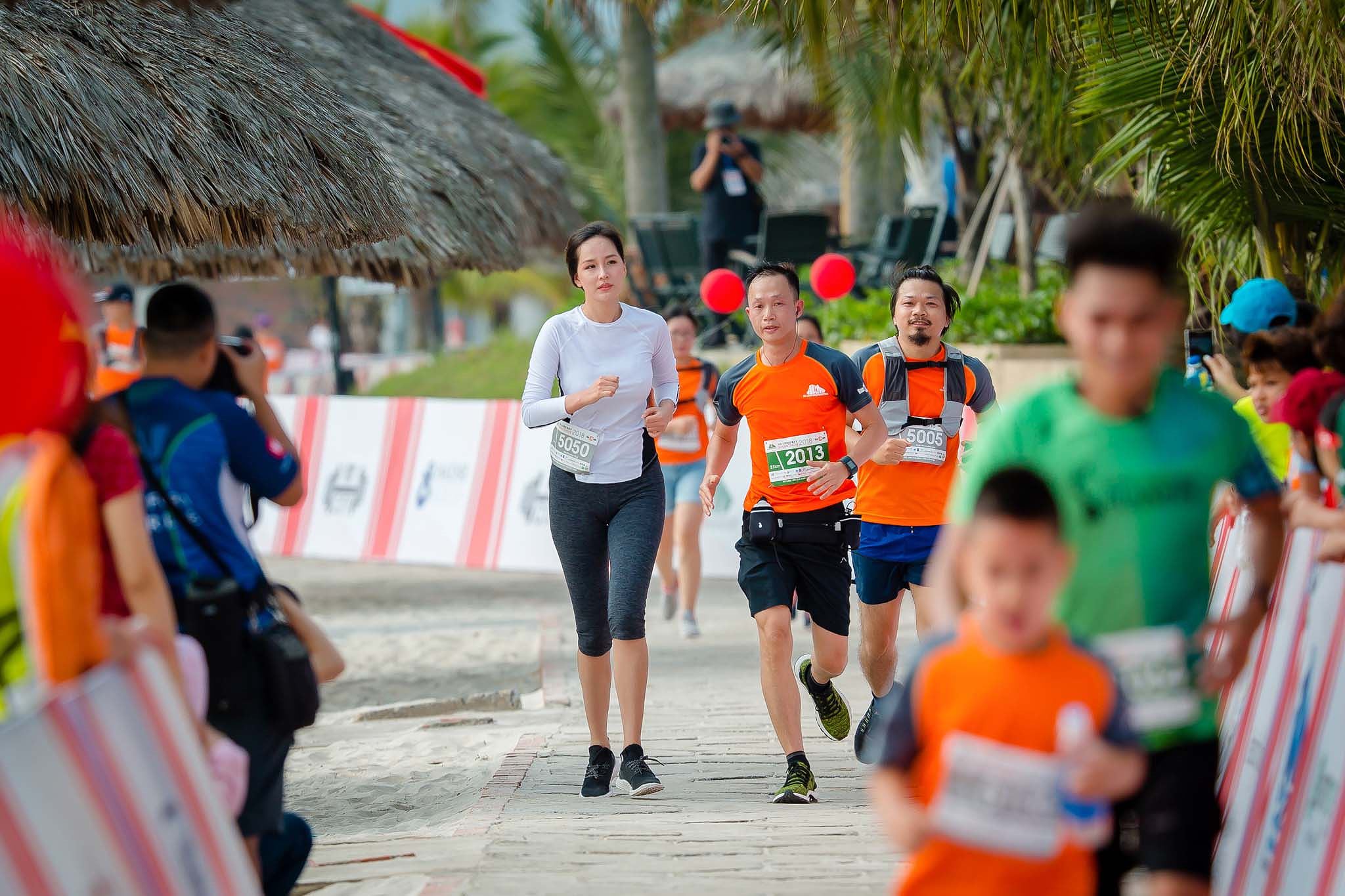 Mai Phương Thuý từng rất nhiều lần tham gia các giải chạy bộ từ thiện và tiết lộ đây là môn thể thao yêu thích của cô.