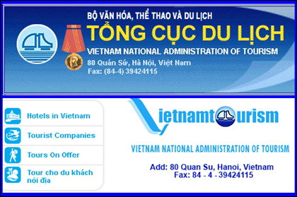 Tổng cục Du lịch có tên giao dịch tiếng Anh là Vietnam National Administration of Tourism, tên viết tắt tiếng Anh: VNAT.