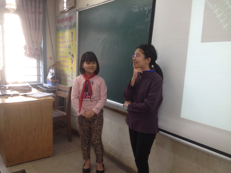 Học sinh Queenstown Primary School giao lưu tiếng Anh với học sinh Trường tiểu học Trần Quốc Toản, TP Hạ Long.