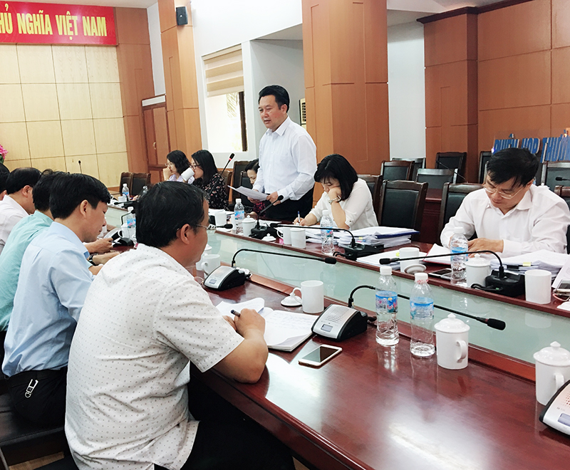 Đoàn giám sát HĐND tỉnh làm việc với TP Uông Bí