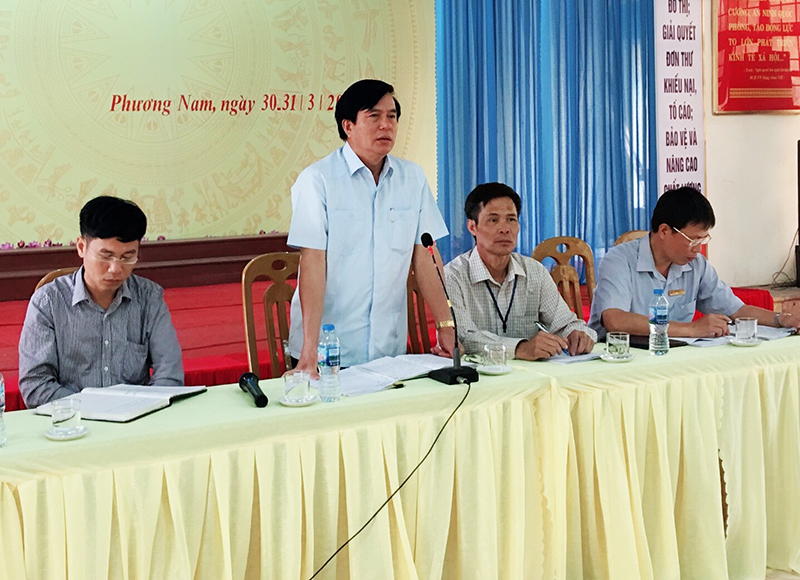 đại diện thành phố Uông Bí cám kết xem xét hỗ trợ cho các chủ lò vôi dừng sản xuất trước ngày 15/4