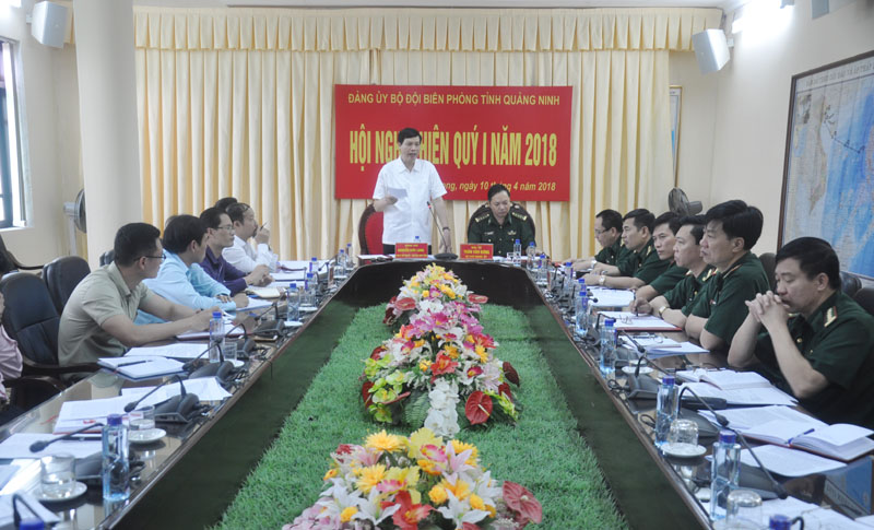 Đồng chí Nguyễn Đức Long, Phó Bí thư Tỉnh ủy, Chủ tịch UBND tỉnh phát biểu chỉ đạo tại hội nghị 