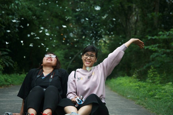  Chia sẻ về kinh nghiệm đi săn bướm tại vườn Quốc gia Cúc Phương, trên fanpage phượt, nickname Tuấn Ti Ti cho biết: 