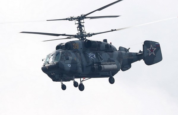 Máy bay trực thăng vận tải quân sự Ka-29. (Nguồn: TASS)