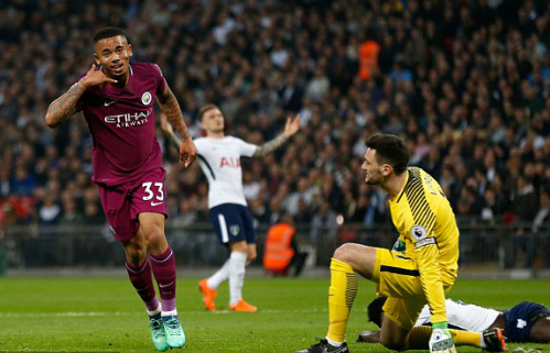 Tottenham không thể cản bước Man City. Ảnh: AFP.