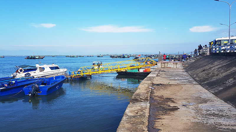 Bến Mũi Ngọc đang được Công ty TNHH Phát triển Kinh tế Ka Long khẩn trương hoàn thiện cac thủ tục để công bố cảng bến.