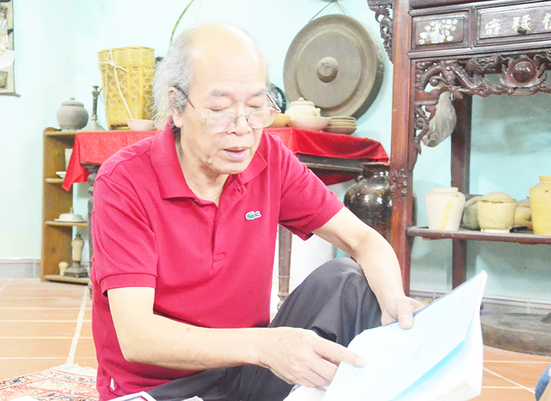 Biên kịch Bùi Duy Khánh giới thiệu về quá trình viết kịch bản.
