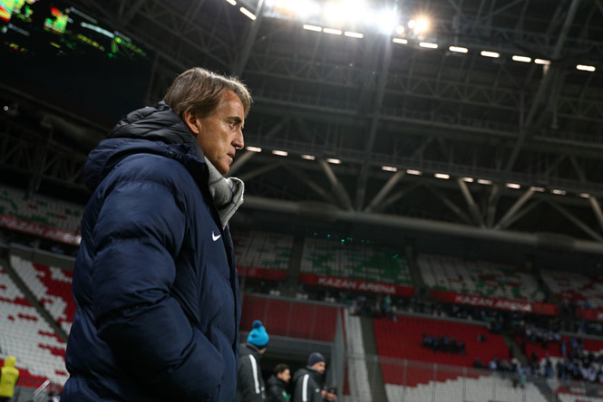 HLV Mancini nhiều khả năng sẽ là người dẫn dắt tuyển Ý. Ảnh: AFP