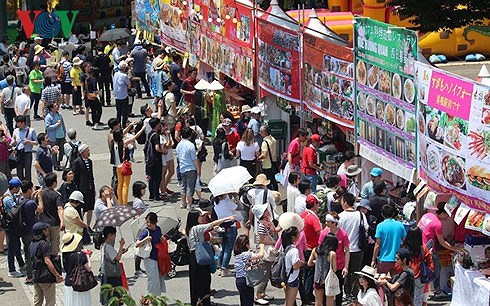 Lễ hội Việt Nam tại Nhật Bản lần thứ 10 thu hút rất đông khách tham quan