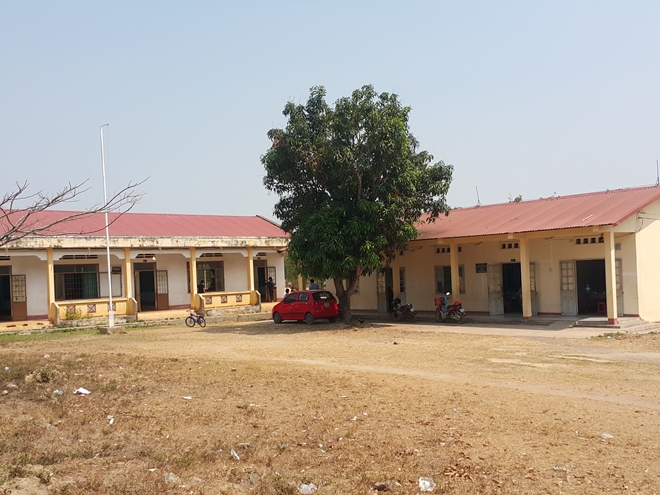 Phân hiệu Trường Tiểu học Nguyễn Du, nơi thầy Hà công tác và xảy ra sự việc