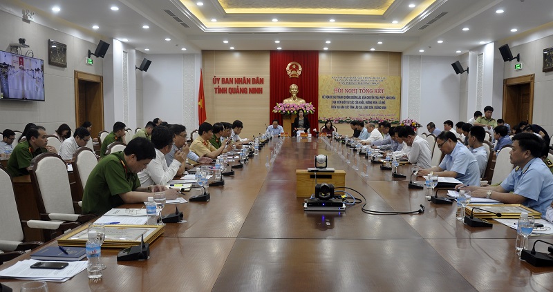 Đồng chí Vũ Thị Mai, Ủy viên BCĐ 389 Quốc gia, Thứ Trưởng Bộ Tài Chính phát biểu chỉ đạo tại hội nghị.