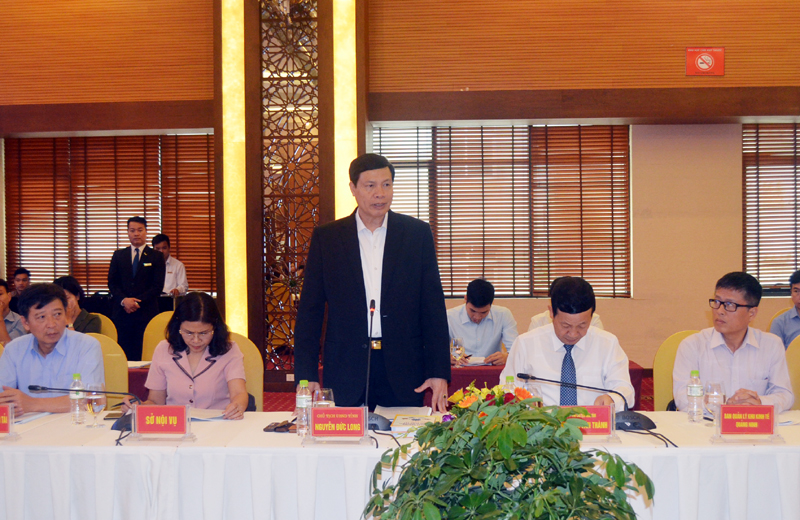 Chủ tịch UBND tỉnh Nguyễn Đức Long Tiếp thu ý kiến tham gia của Đoàn công tác
