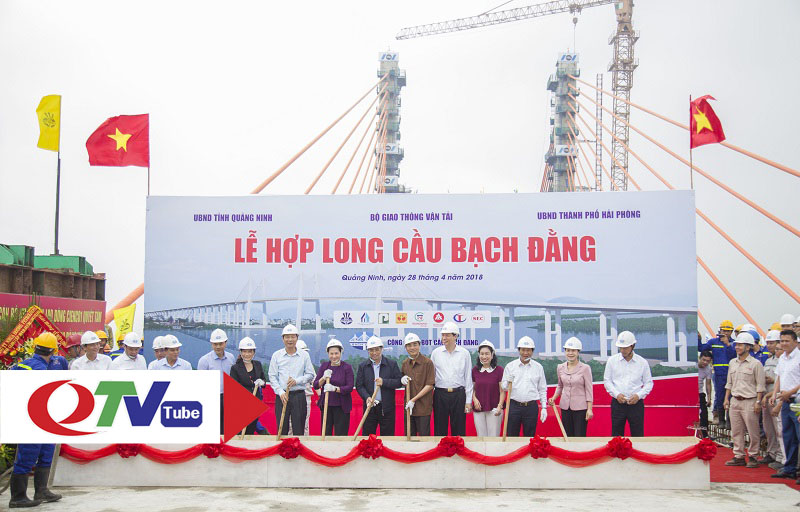 Hợp long cây cầu bắc qua dòng sông lịch sử Bạch Đằng