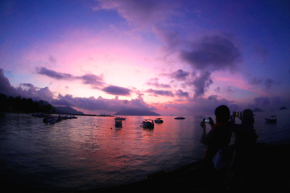 Ngắm bình minh trên biển Côn Đảo bao giờ cũng đem lại cho người ta những cái nhìn mới lạ…