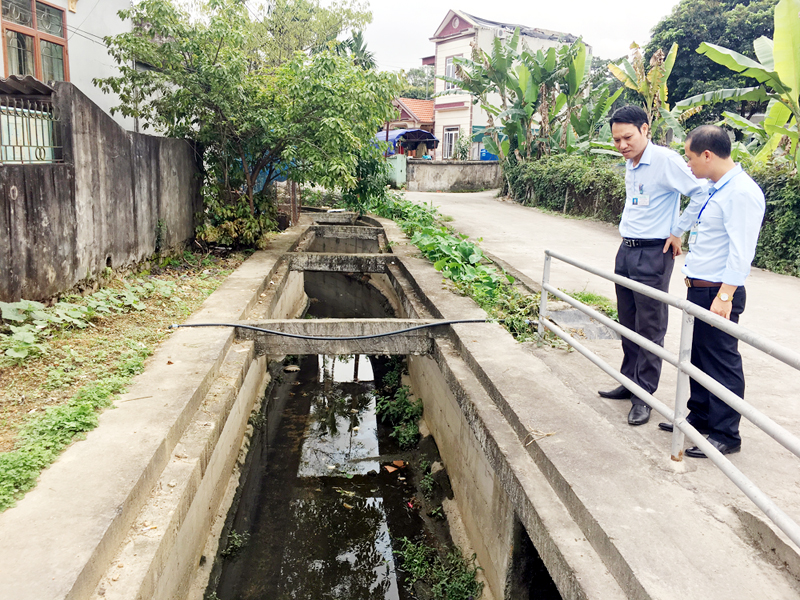 Cống thoát nước liên khu 8, 9, phường Mông Dương (TP Cẩm Phả) được mở rộng đã hạn chế tối đa tình trạng ngập úng.