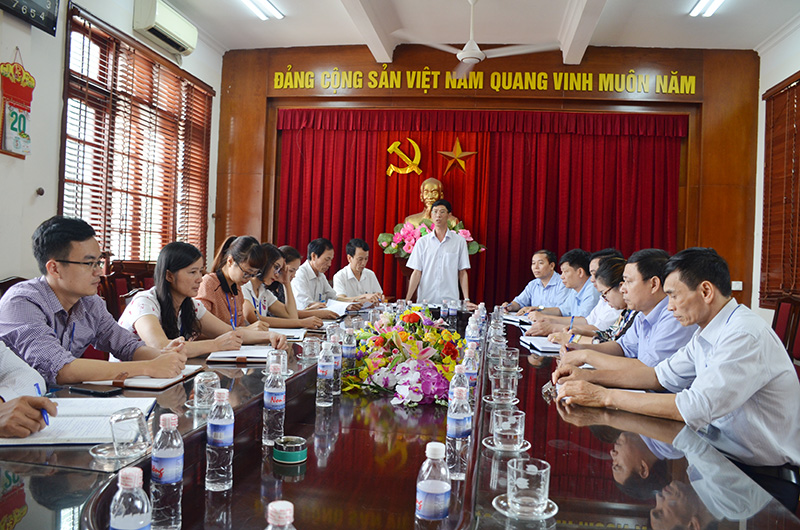 Đảng ủy phường Mạo Khê họp bàn giải pháp triển khai Chủ đề công tác năm 2018 của tỉnh.