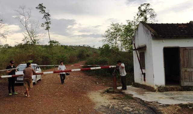 Trạm quản lý bảo vệ rừng số 1 thuộc Công ty TNHH MTV Lâm nghiệp Đác Win, nơi để lọt xe chở gỗ lậu của Phan Hữu Phượng (tức Phượng 