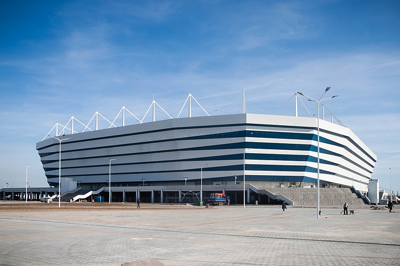 Sân Kaliningrad là sân đấu có sức chứa nhỏ nhất của World Cup 2018 (khoảng 35 ngàn khán giả).