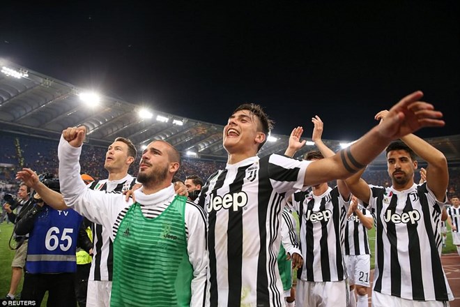 Juventus vô địch Serie A lần thứ 34 trong lịch sử. (Nguồn: Reuters)