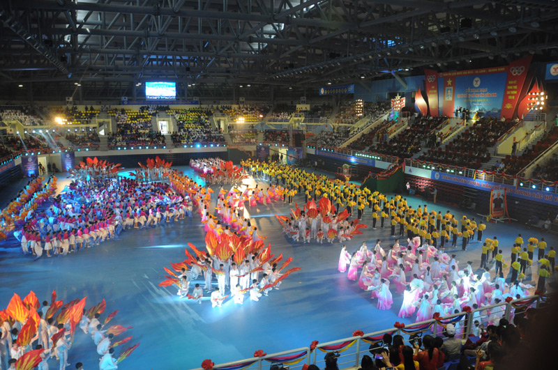 Lễ khai mạc Đại hội TDTT tỉnh Quảng Ninh lần thứ VIII-2018 tại Nhà thi đấu 5000 chỗ ngồi 