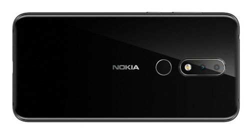 Nokia X6 với camera kép phía sau. 
