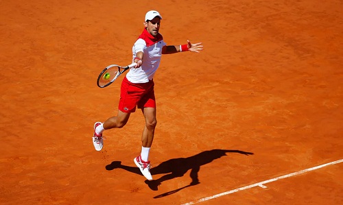 Djokovic không thể lật ngược tình thế dù rất nỗ lực. Ảnh: Reuters.